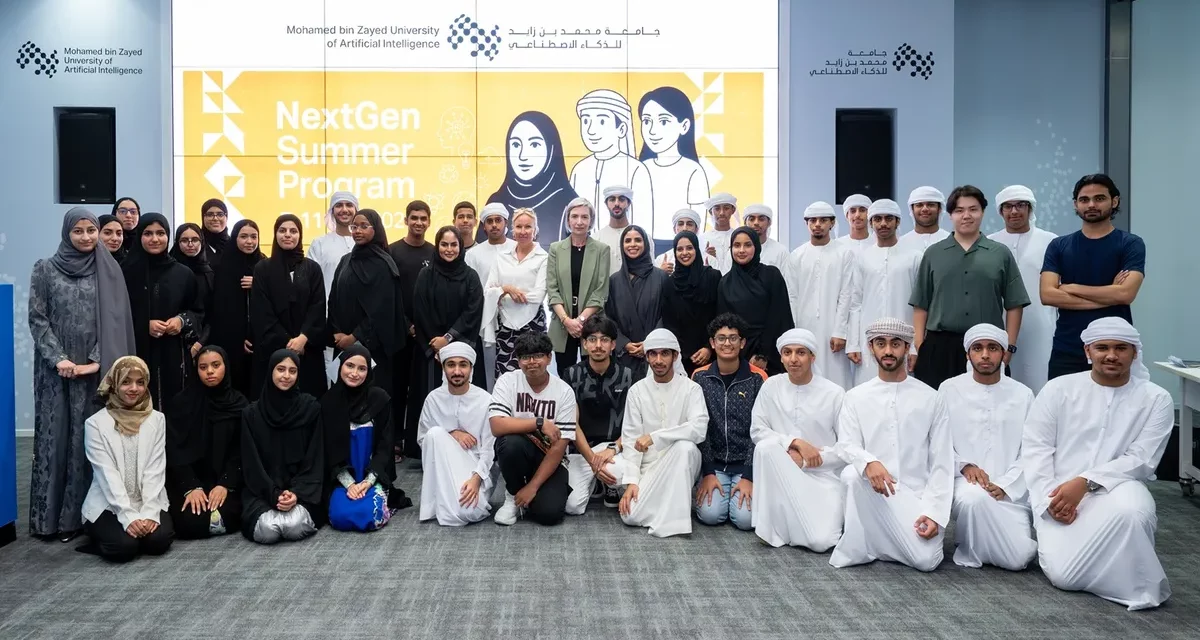 Mohamed bin Zayed University of Artificial Intelligence NextGen Summer Program empowers future generations of advanced technology leaders