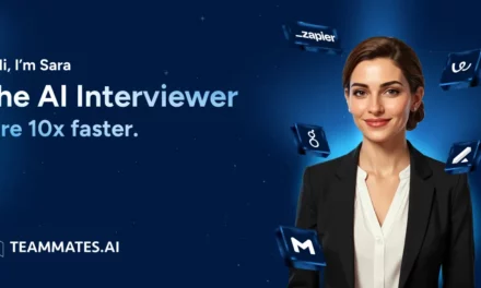 Teammates.ai Launches Sara, the AI Interviewer — Hire in a Few Days and Cut Screening Costs by 85%