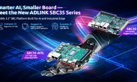 ADLINK Launches New 3.5” Single Board Computers for Scalable Edge AI and Rugged Embedded Applications