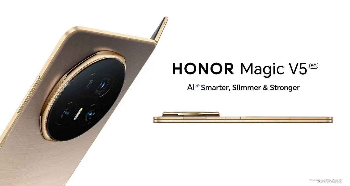 HONOR Announces the Upcoming Launch of the HONOR Magic V5, the Smarter, Slimmer & Stronger