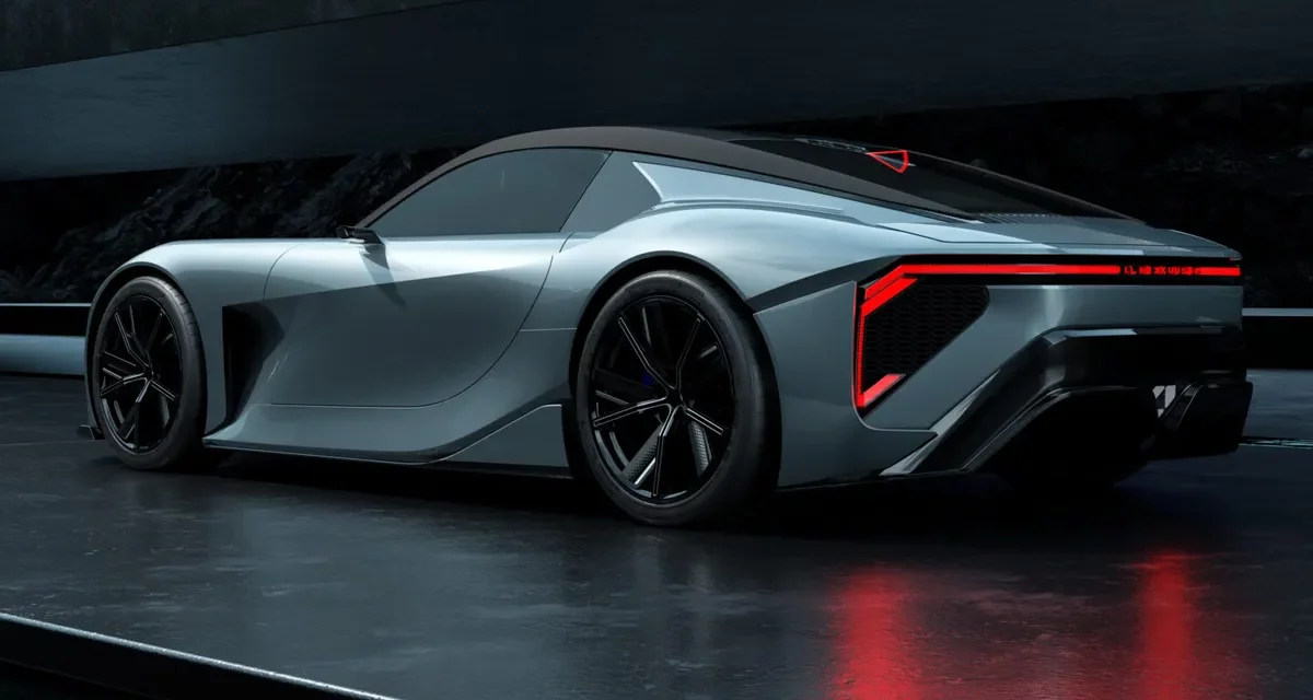 Lexus Unveils Its Futuristic Sports Car Concept