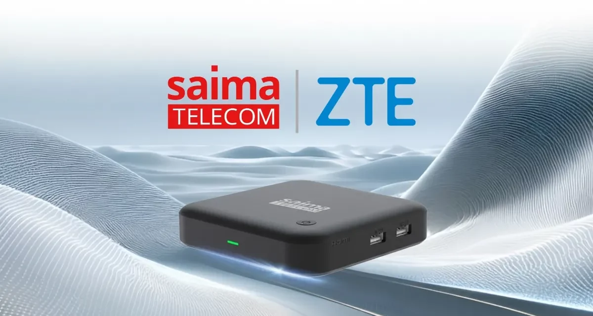 Saima Telecom and ZTE jointly launch Kyrgyzstan’s first 4K Android TV™ set-top box 