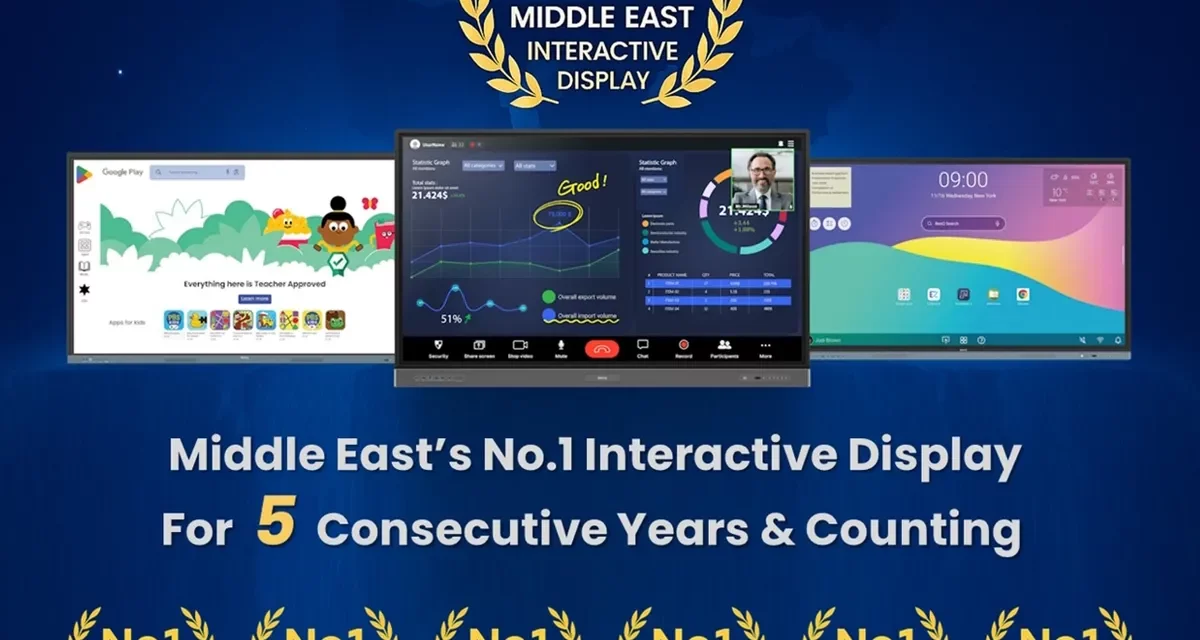 BenQ Leads Interactive Display Market with 36.51% Share in KSA