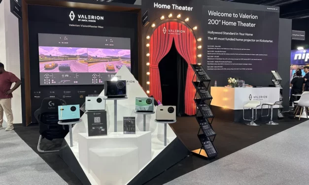 Valerion launches VisionMaster Max projector in the Middle East at GITEX GLOBAL 2025