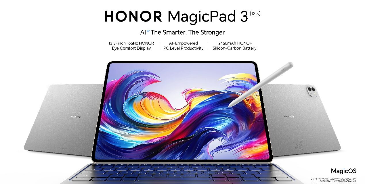 HONOR Launches MagicPad3 Ushering in a New Era of Ultra-Slim AI-Enhanced Productivity