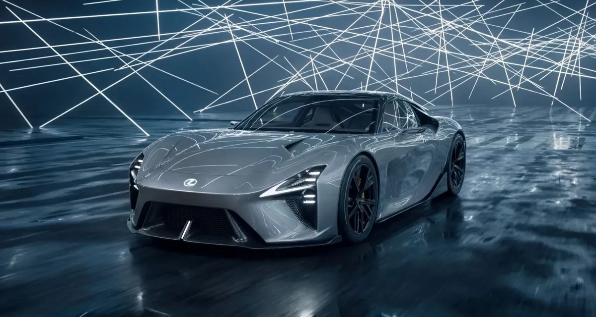 Lexus LFA Electric Concept Makes Global Debut as All-Electric Sports Car