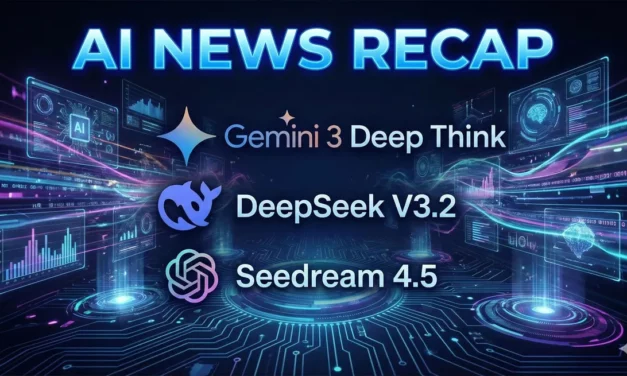 AI News Explosion: Gemini 3 Deep Think, DeepSeek V3.2, Seedream 4.5, and More – A Crazy Week in AI