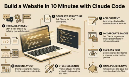 How to Use Claude Code to Build a Website in 10 Minutes (Step-by-Step Guide)