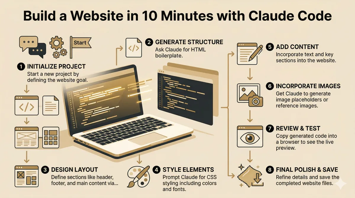 Build a Website in 10 Minutes with Claude Code – 2026 Guide- Saudishopper