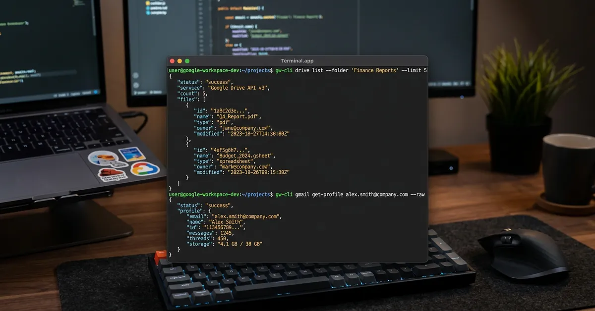 Google Workspace CLI - AI Agent Automation | Saudi Shopper