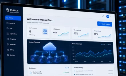 Manus Launches Cloud Computer for Always-On Applications