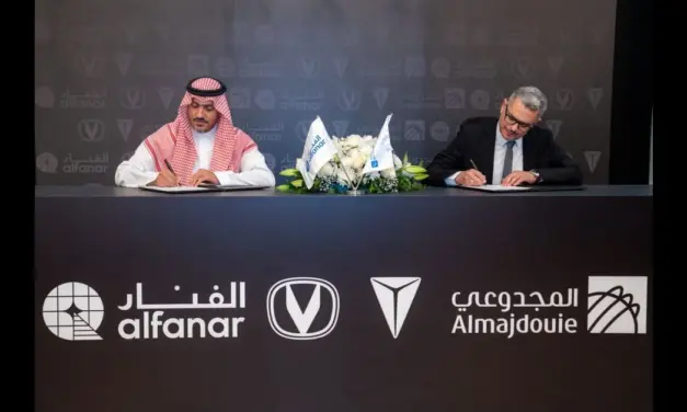 Electric vehicle charging partnership: Almajdouie, Deepal, and Al Fanar Launch in Saudi Arabia