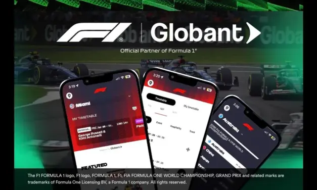 Globant Powers New Connected Race Experience for Formula 1 Fans