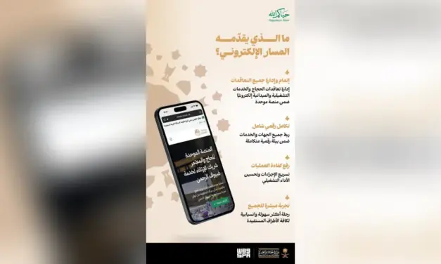 Hajj Electronic Track Integrates 500+ Pilgrim Services