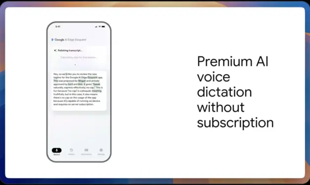 Google Quietly Launches Free Offline Voice Dictation App on iOS