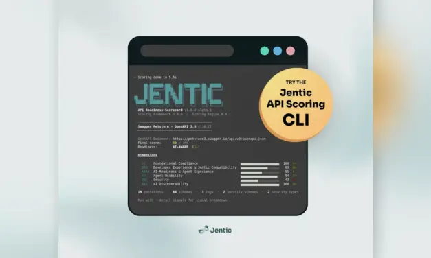 Jentic Launches Free Tool to Evaluate API Readiness for AI Agents