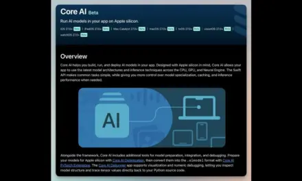 Apple Launches Core AI Framework for On-Device Model Inference