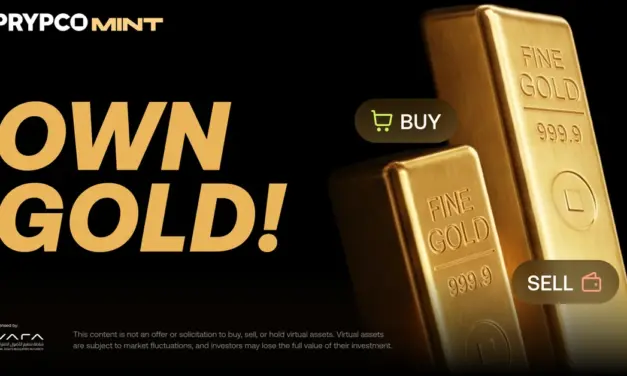 PRYPCO Mint Launches Digital Gold Investing Service