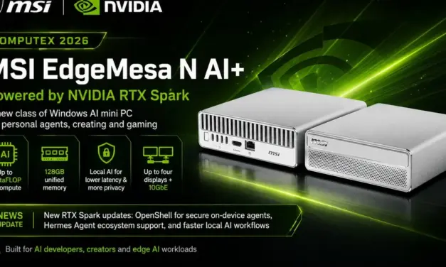 MSI Unveils EdgeMesa N AI+ Powered by NVIDIA Superchip