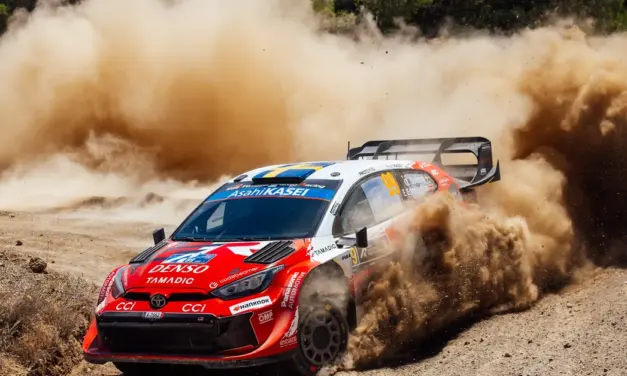 Toyota Secures Double Podium Finish at Acropolis Rally Greece