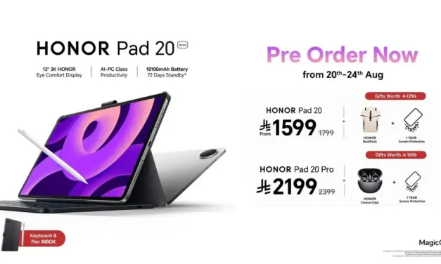 HONOR Launches HONOR Pad 20 Tablet in Saudi Arabia