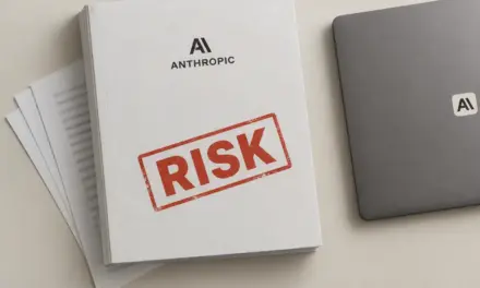 Anthropic IPO prospectus document analysis in corporate office setting