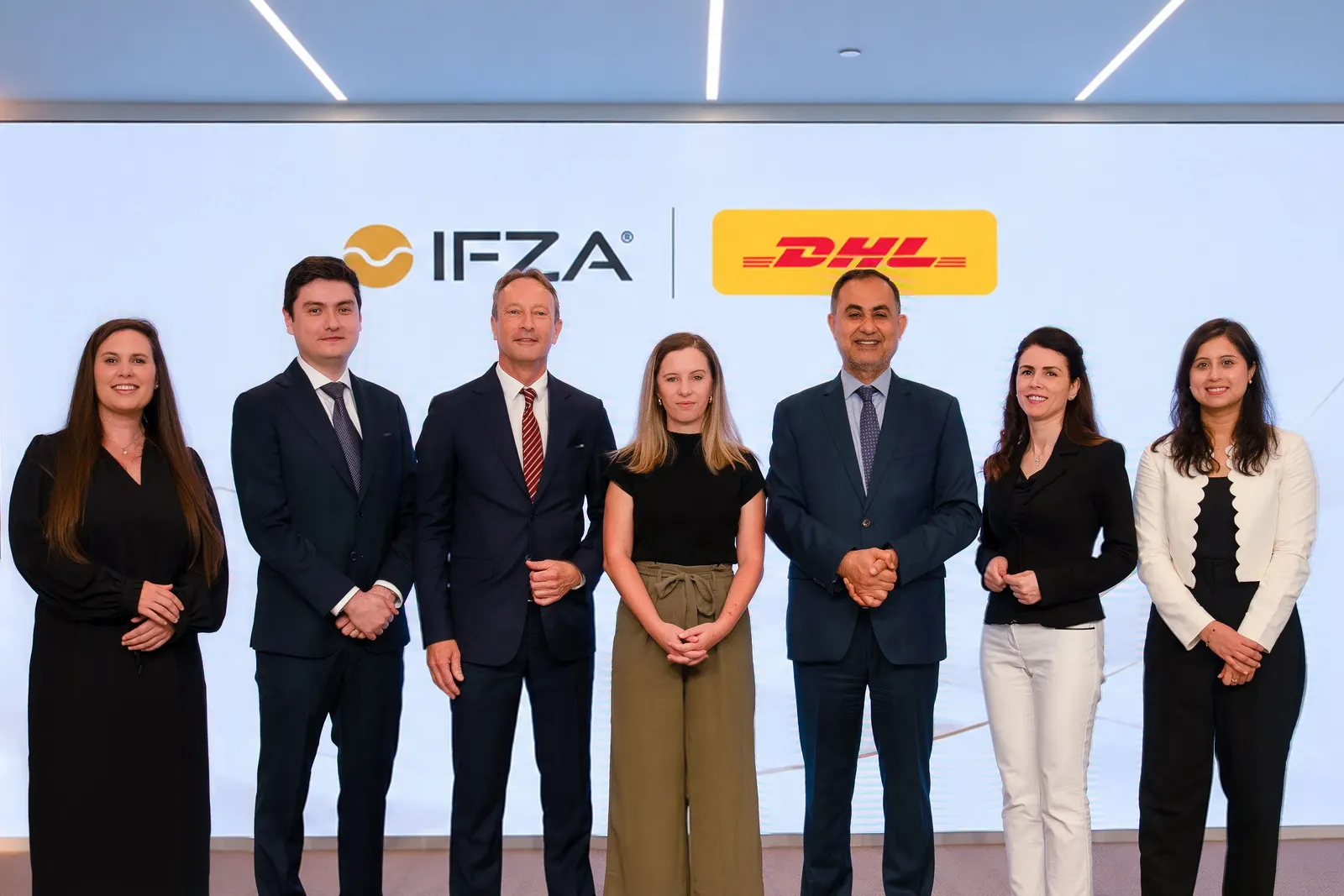 Logistics network support by DHL Express UAE