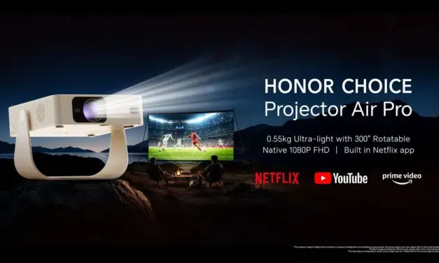 HONOR Unveils Portable Projector Air Pro With Native 1080P and Built-In Netflix