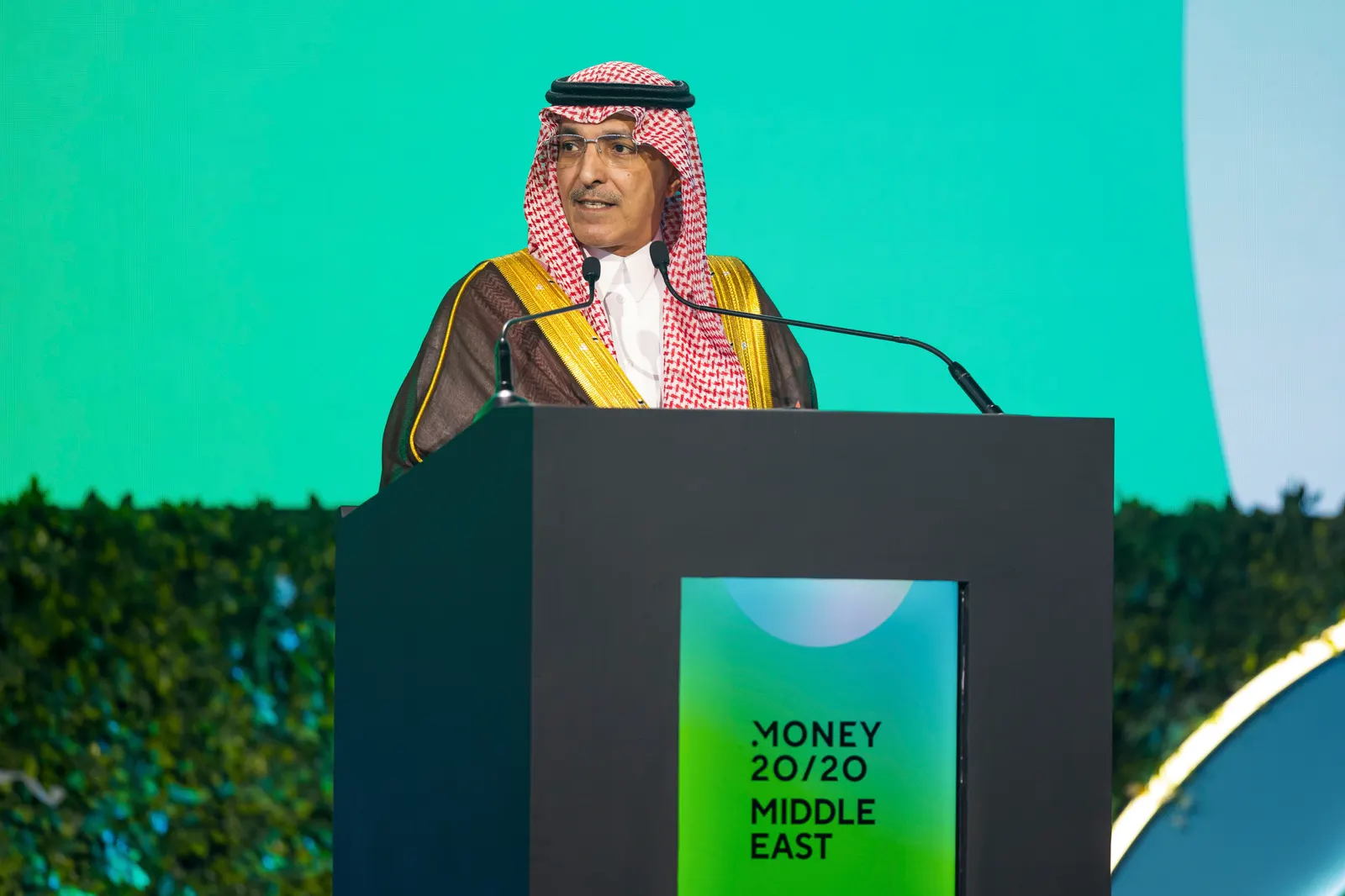 Mohammed Al-Jadaan at Money20/20 Middle East in Riyadh