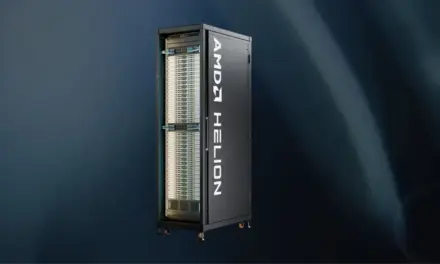 AMD Helion server rack architecture in an enterprise data center