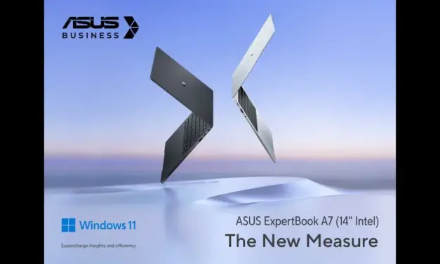 ASUS ExpertBook A7 Ultralight Laptop Introduced with 3K OLED Display
