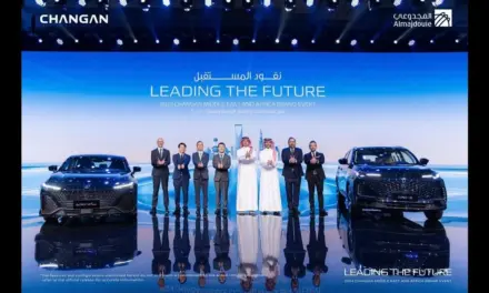 Changan in Saudi Arabia automotive showroom exterior with vehicles