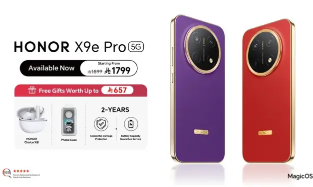 HONOR Launches X9e Pro in Saudi Arabia With 11,000mAh Battery and IP69K Rating