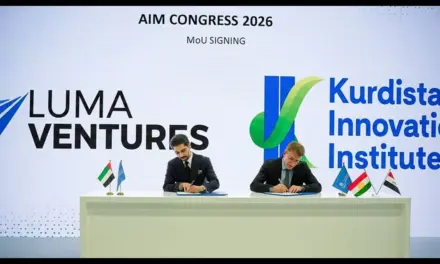 Kurdistan Innovation Institute agreement signing at corporate investment conference