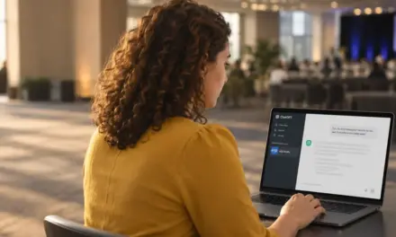 Model Context Protocol data architecture used by real estate agents on office screens