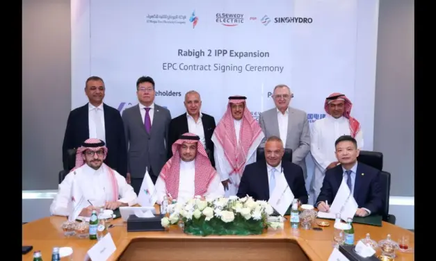 ELSEWEDY ELECTRIC PSP and Sinohydro Sign $2.2B Rabigh 2 IPP Expansion Contract