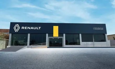 Renault facility in Jazan showroom and service building exterior